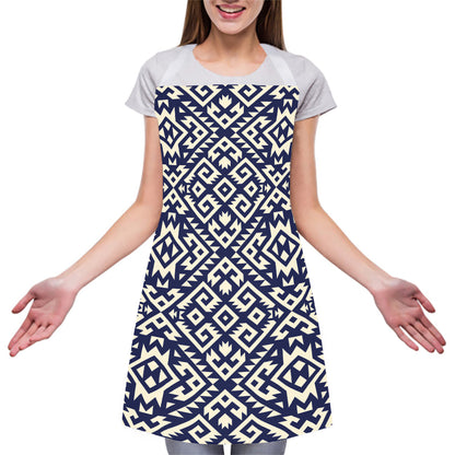 Native Indian Navajo Pattern Print Adjustable Apron