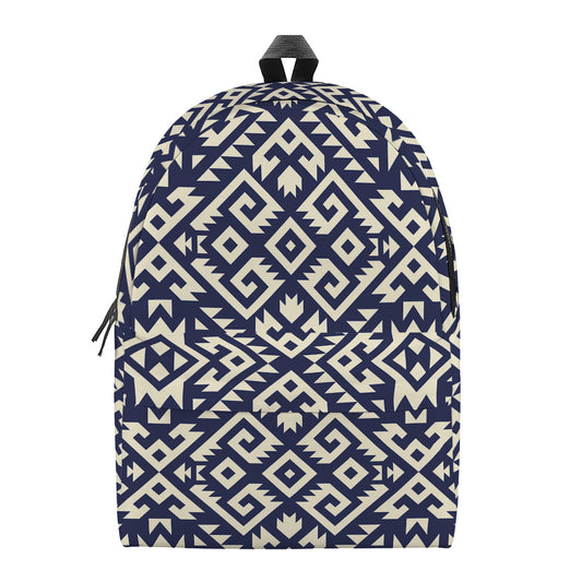 Native Indian Navajo Pattern Print Backpack