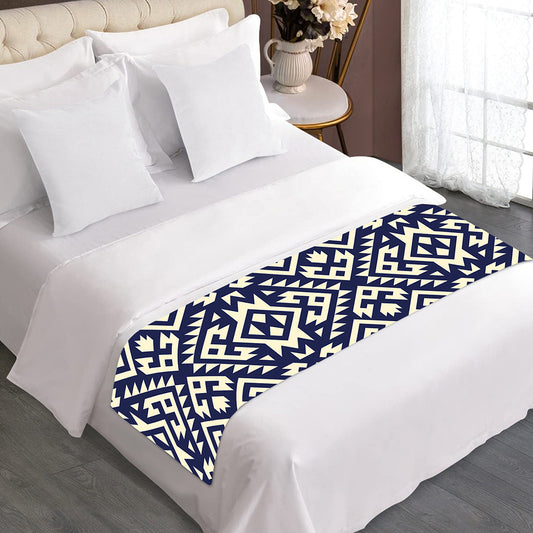 Native Indian Navajo Pattern Print Bed Runner