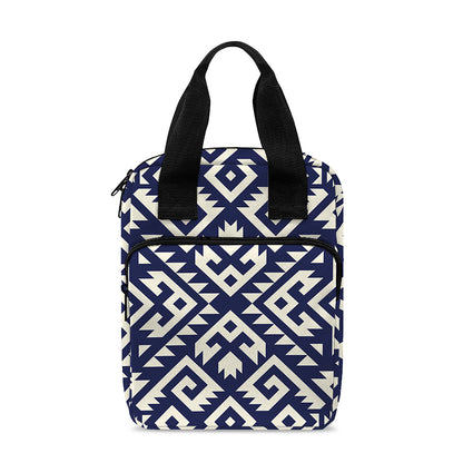 Native Indian Navajo Pattern Print Bible Tote Bag