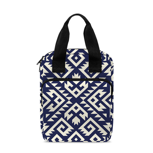 Native Indian Navajo Pattern Print Bible Tote Bag