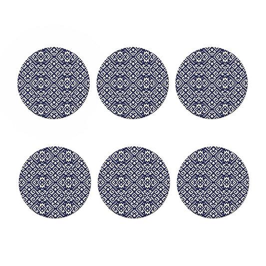 Native Indian Navajo Pattern Print Coaster Set