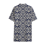 Native Indian Navajo Pattern Print Cotton Hawaiian Shirt