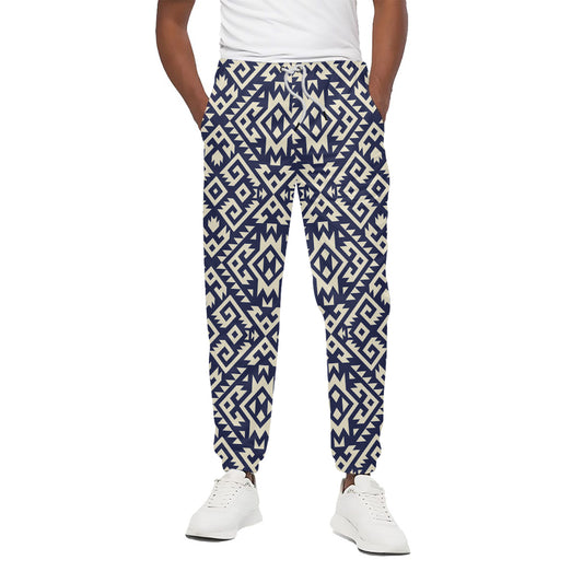 Native Indian Navajo Pattern Print Cotton Pants
