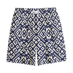 Native Indian Navajo Pattern Print Cotton Shorts