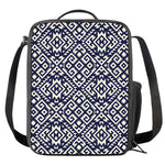 Native Indian Navajo Pattern Print Crossbody Lunch Bag