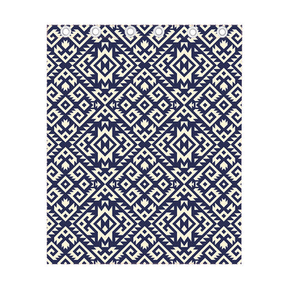 Native Indian Navajo Pattern Print Curtain