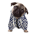 Native Indian Navajo Pattern Print Dog Zip Up Hoodie