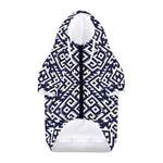 Native Indian Navajo Pattern Print Dog Zip Up Hoodie