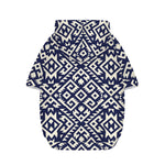 Native Indian Navajo Pattern Print Dog Zip Up Hoodie