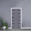 Native Indian Navajo Pattern Print Door Sticker