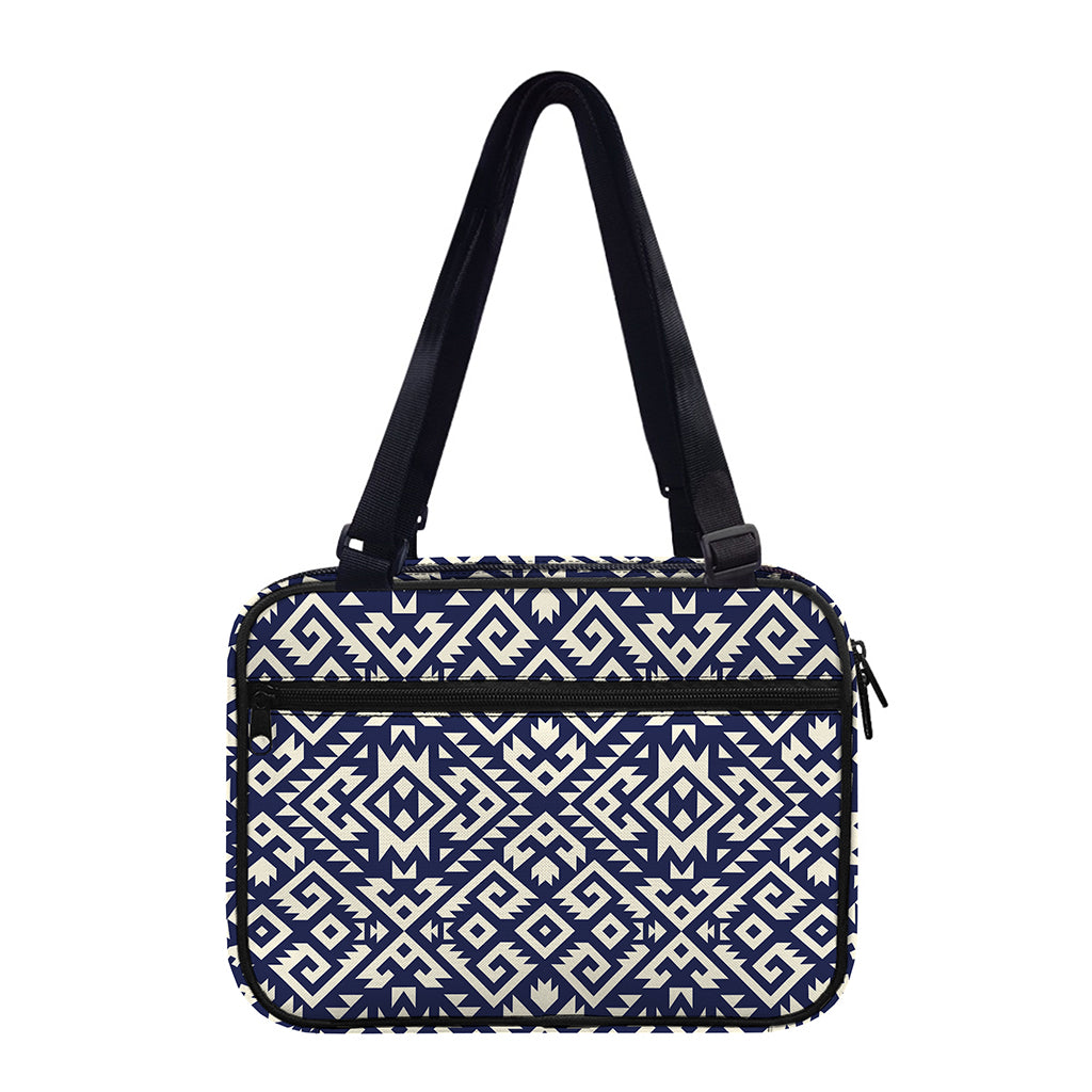 Native Indian Navajo Pattern Print Double Strap Bible Bag