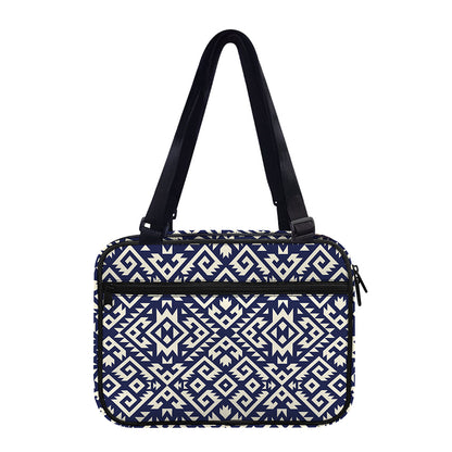 Native Indian Navajo Pattern Print Double Strap Bible Bag
