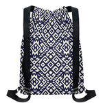 Native Indian Navajo Pattern Print Drawstring Backpack