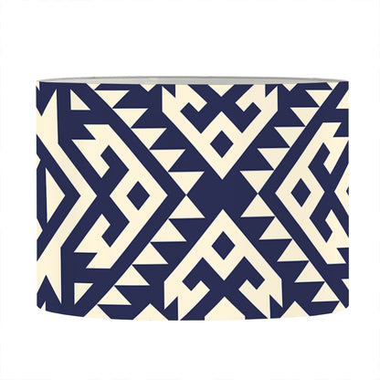 Native Indian Navajo Pattern Print Drum Lamp Shade