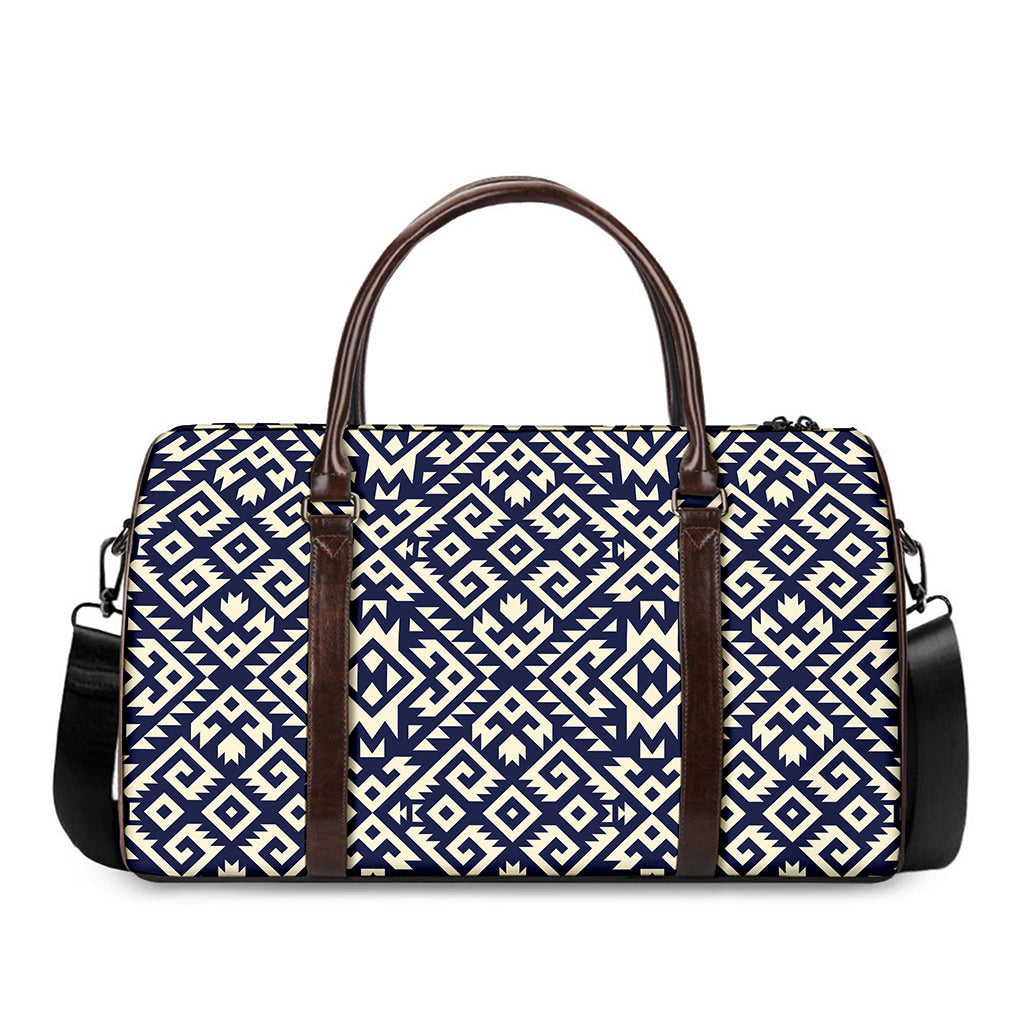 Native Indian Navajo Pattern Print Duffle Bag