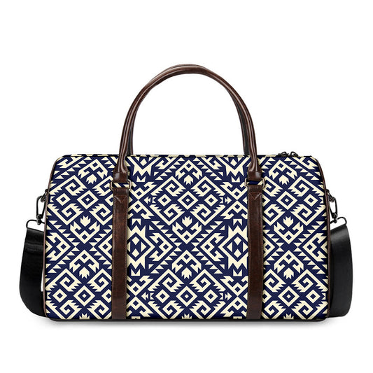 Native Indian Navajo Pattern Print Duffle Bag