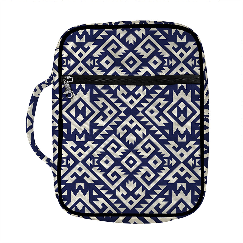 Native Indian Navajo Pattern Print Front Pocket Bible Bag