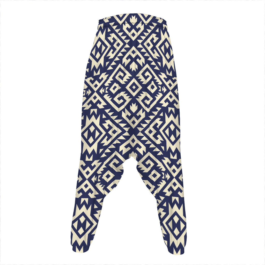Native Indian Navajo Pattern Print Hammer Pants