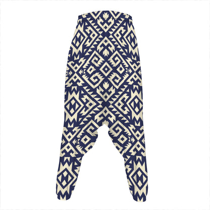 Native Indian Navajo Pattern Print Hammer Pants