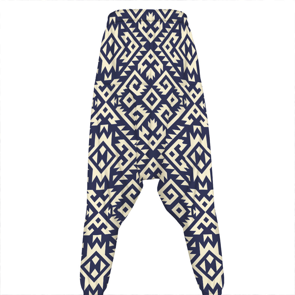 Native Indian Navajo Pattern Print Hammer Pants