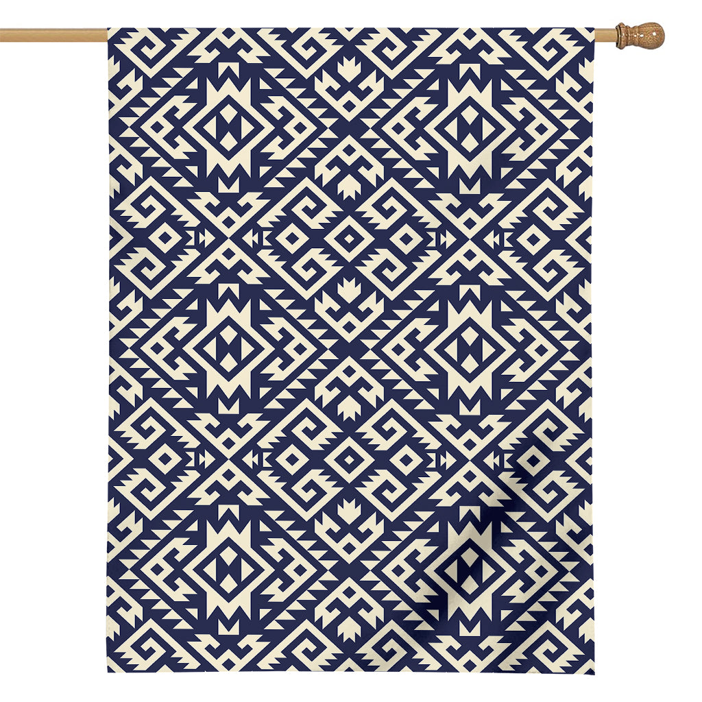 Native Indian Navajo Pattern Print House Flag