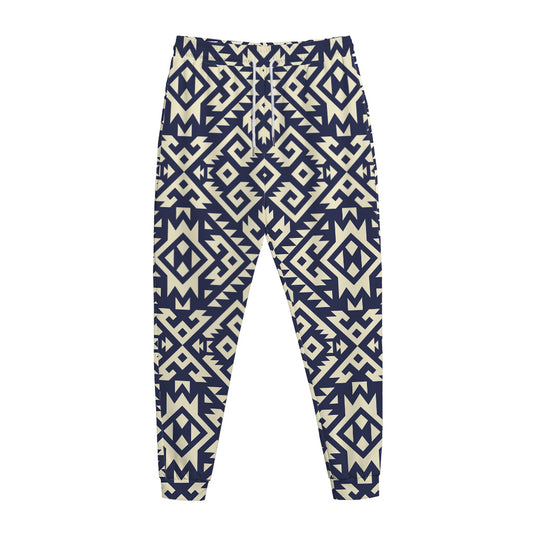 Native Indian Navajo Pattern Print Jogger Pants