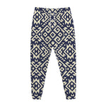 Native Indian Navajo Pattern Print Jogger Pants