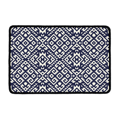 Native Indian Navajo Pattern Print Kitchen Mat