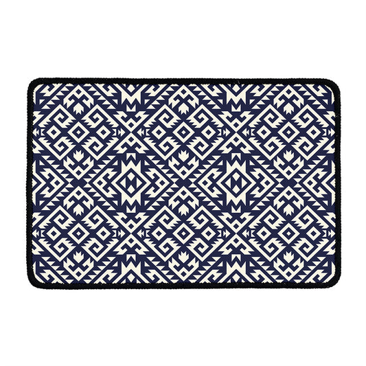 Native Indian Navajo Pattern Print Kitchen Mat