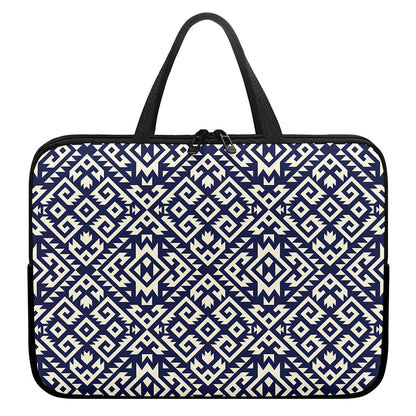 Native Indian Navajo Pattern Print Laptop Sleeve With Handle