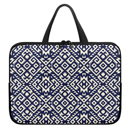 Native Indian Navajo Pattern Print Laptop Sleeve With Handle