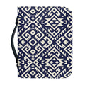 Native Indian Navajo Pattern Print Leather Bible Cover