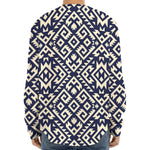 Native Indian Navajo Pattern Print Long Sleeve Baseball Jersey