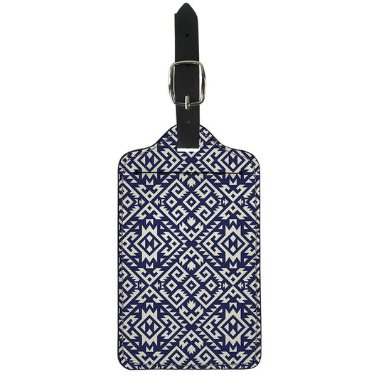 Native Indian Navajo Pattern Print Luggage Tag