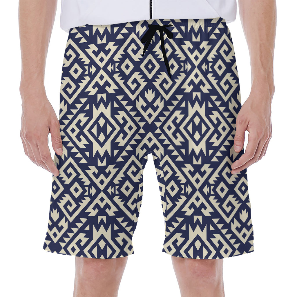 Native Indian Navajo Pattern Print Men's Beach Shorts