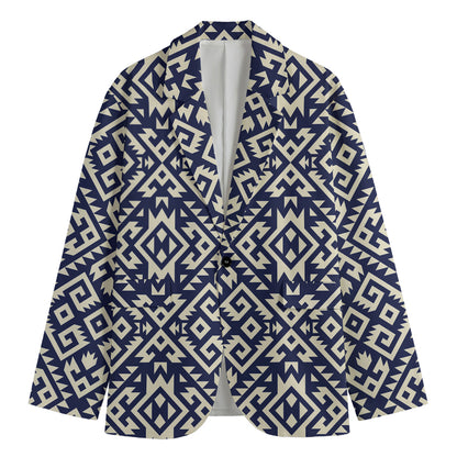 Native Indian Navajo Pattern Print Men's Blazer