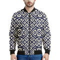 Native Indian Navajo Pattern Print Men's Bomber Jacket