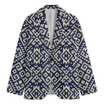 Native Indian Navajo Pattern Print Men's Cotton Blazer