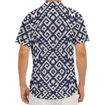 Native Indian Navajo Pattern Print Men's Deep V-Neck Shirt