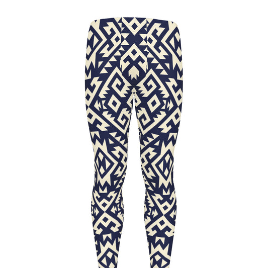 Native Indian Navajo Pattern Print Men's leggings
