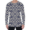 Native Indian Navajo Pattern Print Men's Long Sleeve T-Shirt