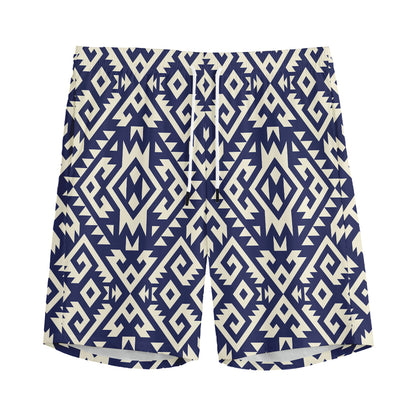 Native Indian Navajo Pattern Print Men's Sports Shorts