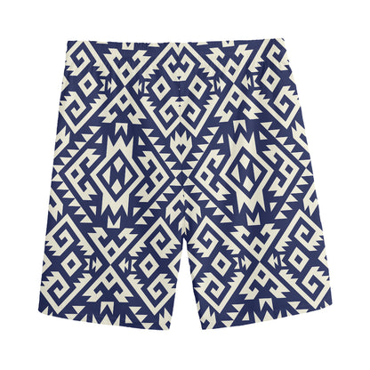 Native Indian Navajo Pattern Print Men's Sports Shorts