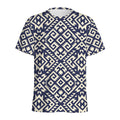 Native Indian Navajo Pattern Print Men's Athletic T-Shirt
