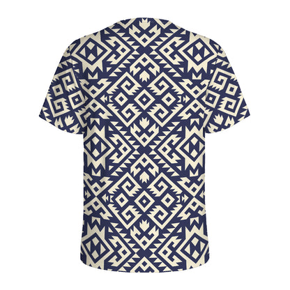 Native Indian Navajo Pattern Print Men's Sports T-Shirt