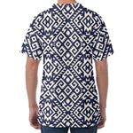 Native Indian Navajo Pattern Print Men's Velvet T-Shirt