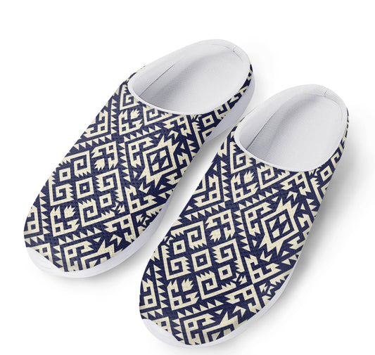 Native Indian Navajo Pattern Print Mesh Casual Shoes
