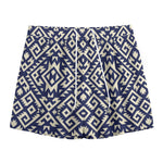 Native Indian Navajo Pattern Print Mesh Shorts