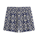 Native Indian Navajo Pattern Print Mesh Shorts